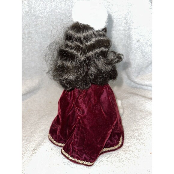 Mattel ‘96 Happy Holidays Barbie Doll Special Ed. W/ Stand African American - Picture 5 of 7